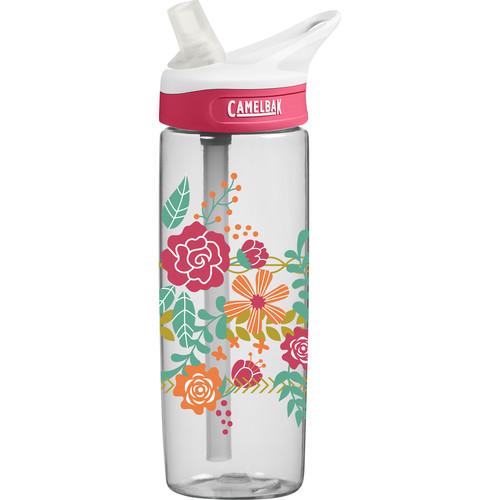 CAMELBAK  0.6L eddy Water Bottle (Hibiscus) 54141