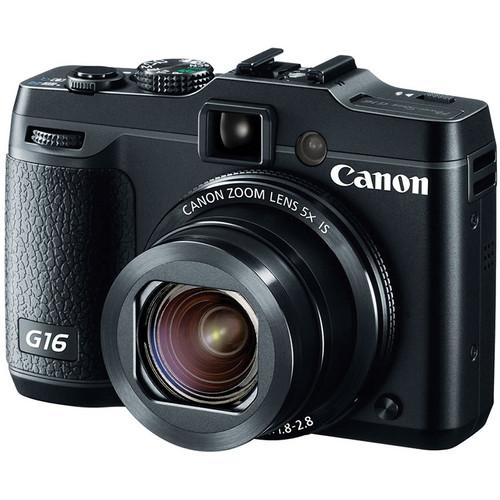 Canon PowerShot G16 Digital Camera with Accessory Kit, Canon, PowerShot, G16, Digital, Camera, with, Accessory, Kit,