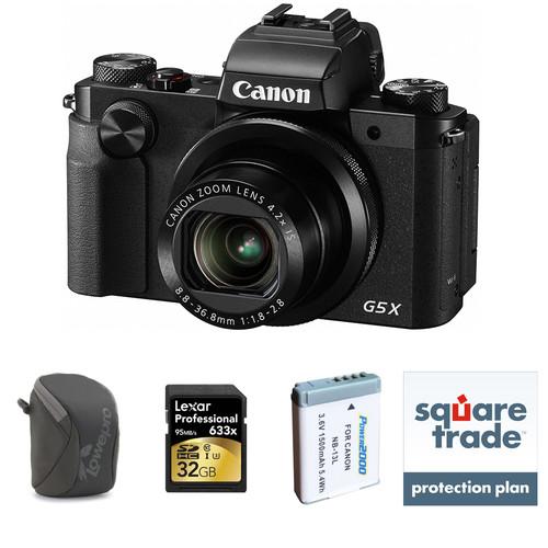 Canon PowerShot G5 X Digital Camera with Accessory Kit