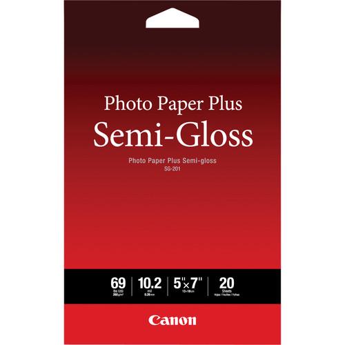 Canon SG-201 Photo Paper Plus Semi-Gloss 1686B076