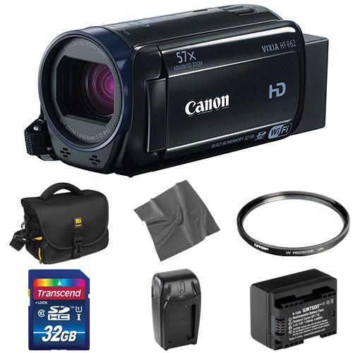 Canon  Vixia HFR62 HD Camcorder Deluxe Kit