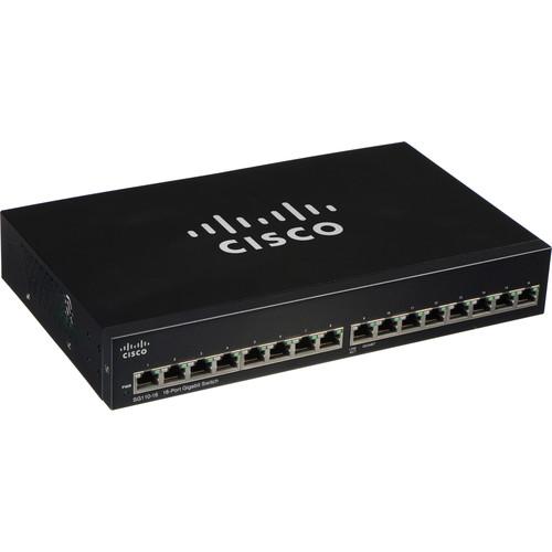 Cisco SF110D 110 Series 16-Port Unmanaged Network SF110D-16-NA