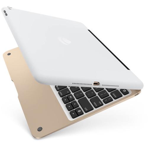 ClamCase ClamCase Pro for iPad Air (White / Gold) IPD-271-WGLD, ClamCase, ClamCase, Pro, iPad, Air, White, /, Gold, IPD-271-WGLD