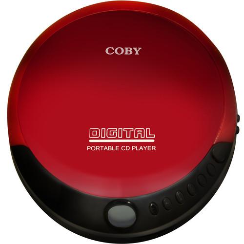 Coby  Portable Compact CD Player (Red) CD-190-RED, Coby, Portable, Compact, CD, Player, Red, CD-190-RED, Video