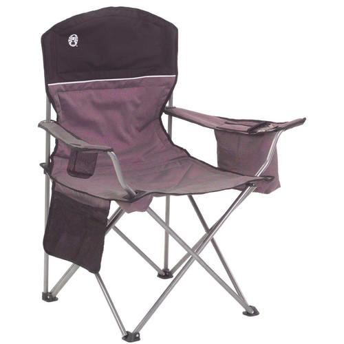 Coleman Oversized Quad Chair with Cooler (Black) 2000020267