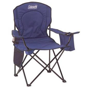Coleman Oversized Quad Chair with Cooler (Black/Gray) 2000020256