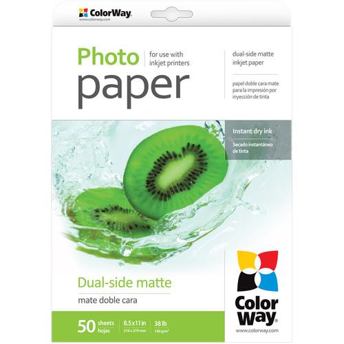 ColorWay  Dual-Side Matte Photo Paper PMD140050LT, ColorWay, Dual-Side, Matte, Paper, PMD140050LT, Video