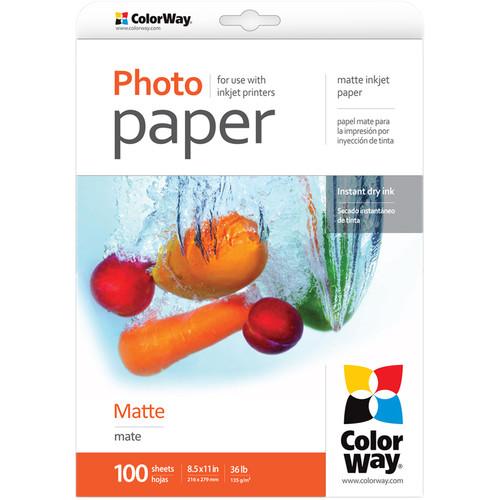 ColorWay  Matte Photo Paper PM135100LT, ColorWay, Matte, Paper, PM135100LT, Video