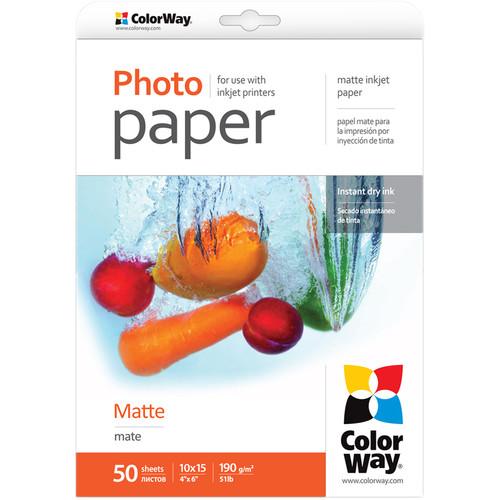 ColorWay  Matte Photo Paper PM1900504R, ColorWay, Matte, Paper, PM1900504R, Video