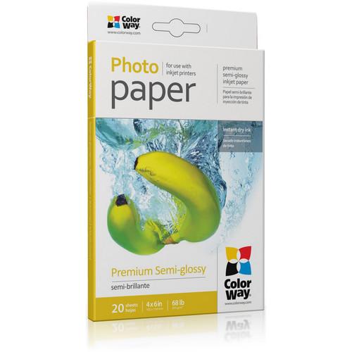 ColorWay  Premium Satin Photo Paper PS2600204R