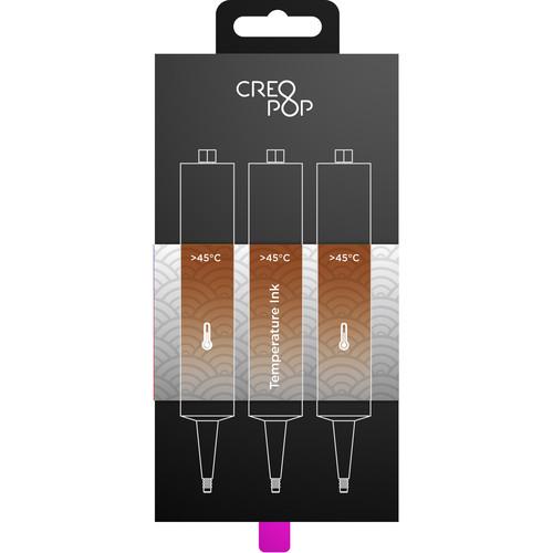 CreoPop Temperature Sensitive Ink 3-Pack (Brown) SKU011