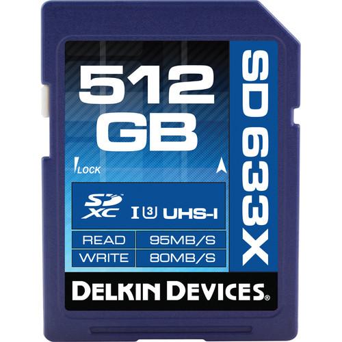 Delkin Devices 512GB Elite UHS-I SDXC Memory Card DDSD633512GB, Delkin, Devices, 512GB, Elite, UHS-I, SDXC, Memory, Card, DDSD633512GB