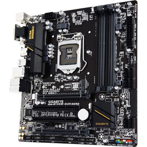 Gigabyte GA-B150M-D3H DDR3 Micro-ATX GA-B150M-D3H DDR3, Gigabyte, GA-B150M-D3H, DDR3, Micro-ATX, GA-B150M-D3H, DDR3,