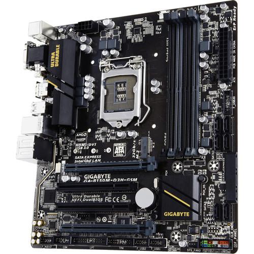 Gigabyte GA-B150M-D3H DDR3 Micro-ATX GA-B150M-D3H DDR3