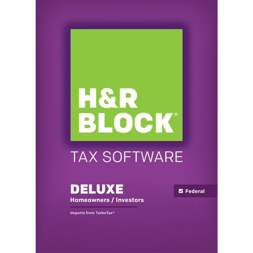 H&R Block  15 Deluxe (Download, Mac) 1423800-15