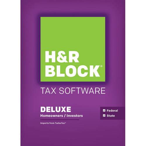H&R Block  15 Deluxe (Download, Mac) 1423800-15