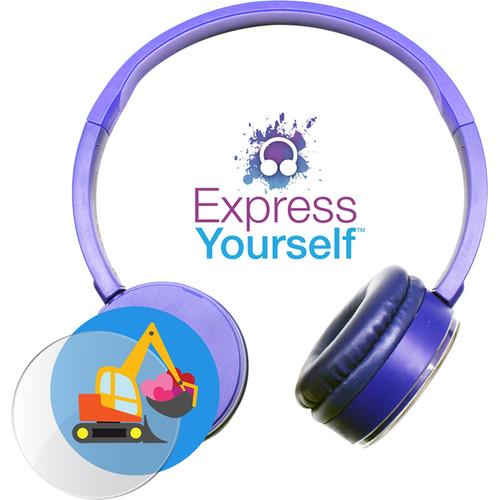 HamiltonBuhl Express Yourself Headphone for Children KPCC-YLO