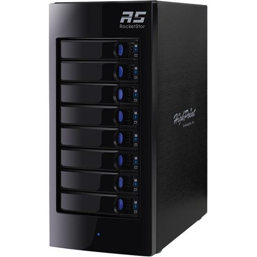 HighPoint RocketStor 6418S Eight-Bay SAS/SATA ROCKETSTOR 6418S, HighPoint, RocketStor, 6418S, Eight-Bay, SAS/SATA, ROCKETSTOR, 6418S