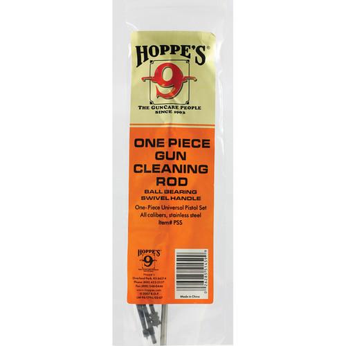 Hoppes Bench Rest Three-Piece Stainless Steel Cleaning Rod 3PSS, Hoppes, Bench, Rest, Three-Piece, Stainless, Steel, Cleaning, Rod, 3PSS
