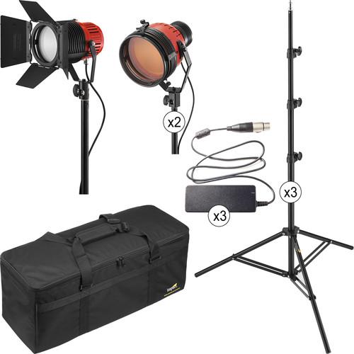 Ianiro Varibeam and Gulliver 3-Light LED Daylight/Tungsten Kit