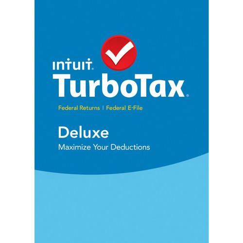 Intuit TurboTax Deluxe Federal   E-File 2015 426935