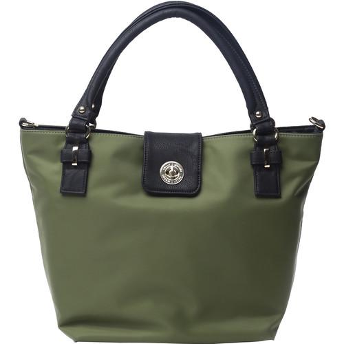Kelly Moore Bag Saratoga Bag with Removable Basket KM-1813 GREEN