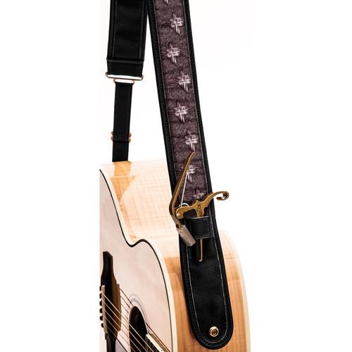 KYSER Kyser KS2A Guitar Strap (Cool Bloom, Brown) KS2A, KYSER, Kyser, KS2A, Guitar, Strap, Cool, Bloom, Brown, KS2A,