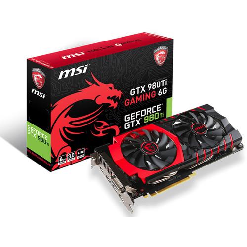 MSI GeForce GTX 980 Ti Gaming 6G Graphics GTX 980TI GAMING 6G