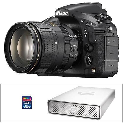 Nikon  D810 DSLR Camera Body Video Kit