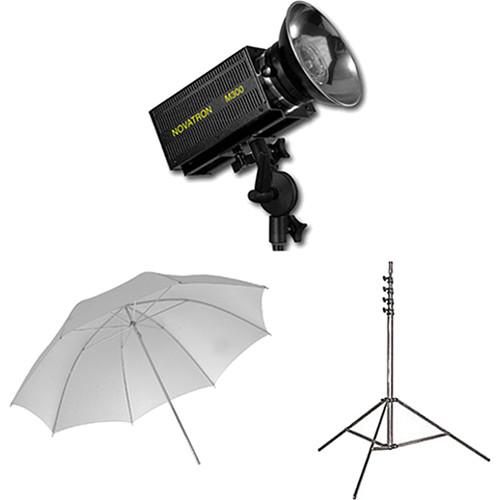 Novatron M300 2-Monolight Kit with Umbrellas N2643KIT