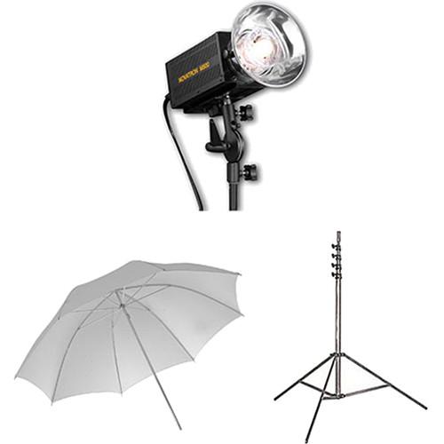 Novatron M300 / M500 2-Monolight Kit with Umbrellas N2646KIT