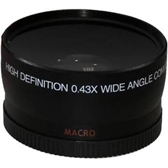 Opteka 0.43x Super-Wide Angle Macro Converter Lens OPTSC584PFWA