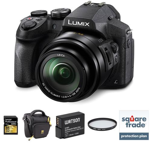 Panasonic Lumix DMC-FZ300 Digital Camera with Accessories Kit