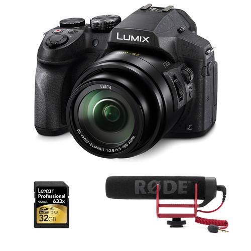 Panasonic Lumix DMC-FZ300 Digital Camera with Accessories Kit