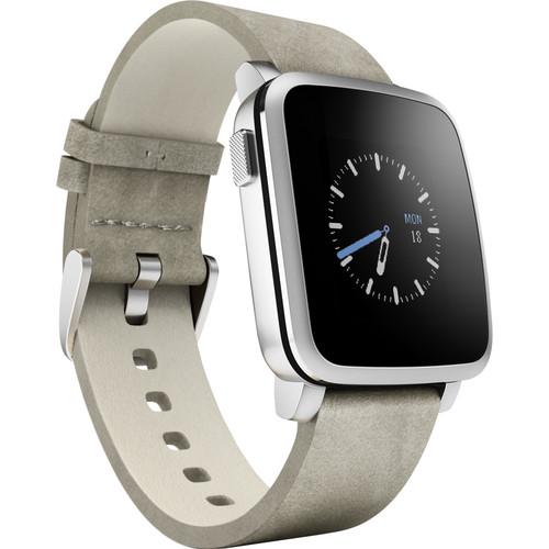 Pebble  Time Steel Smartwatch 511-00024