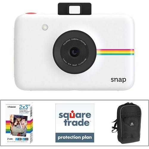 User Manual Polaroid Snap Instant Digital Camera Deluxe Kit White Pdf Manuals 