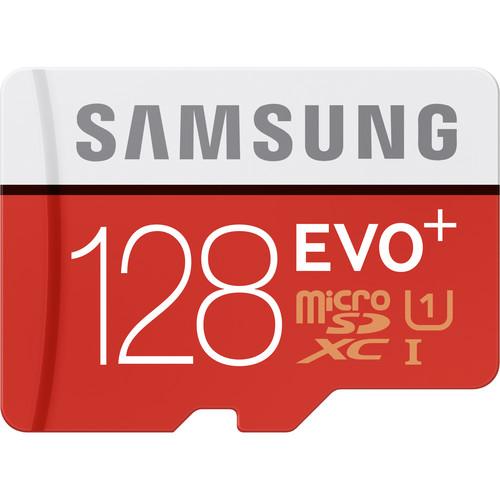 Samsung 128GB EVO UHS-I microSDXC U1 Memory Card MB-MP128DA/AM, Samsung, 128GB, EVO, UHS-I, microSDXC, U1, Memory, Card, MB-MP128DA/AM