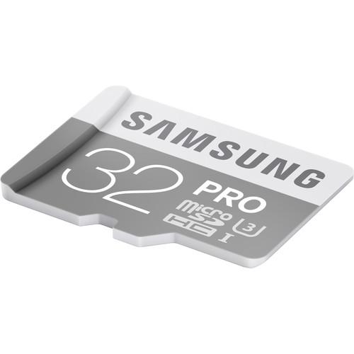 Samsung 32GB PRO UHS-I microSDHC U3 Memory Card MB-MG32EA/AM, Samsung, 32GB, PRO, UHS-I, microSDHC, U3, Memory, Card, MB-MG32EA/AM,