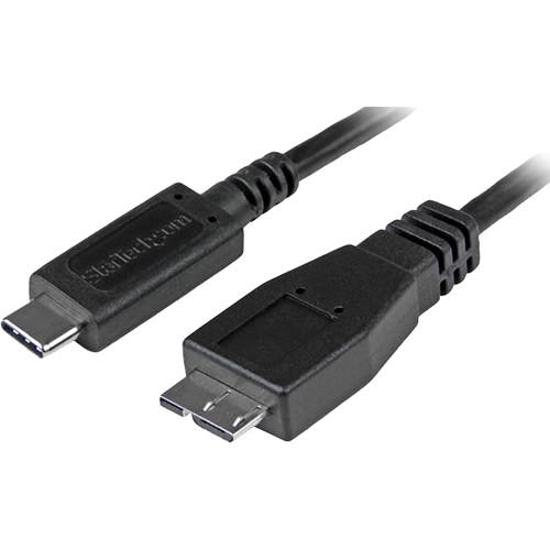 StarTech USB 3.1 Type-C Male to micro-USB Male Cable USB31CUB1M, StarTech, USB, 3.1, Type-C, Male, to, micro-USB, Male, Cable, USB31CUB1M