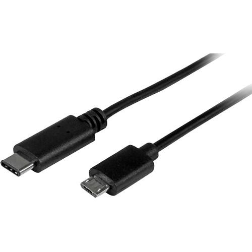 StarTech USB Type-C Male to Micro-USB Male Cable (3.3'), StarTech, USB, Type-C, Male, to, Micro-USB, Male, Cable, 3.3',