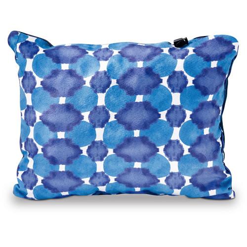 Therm-a-Rest Compressible Travel Pillow (Large, Indigo Dot)