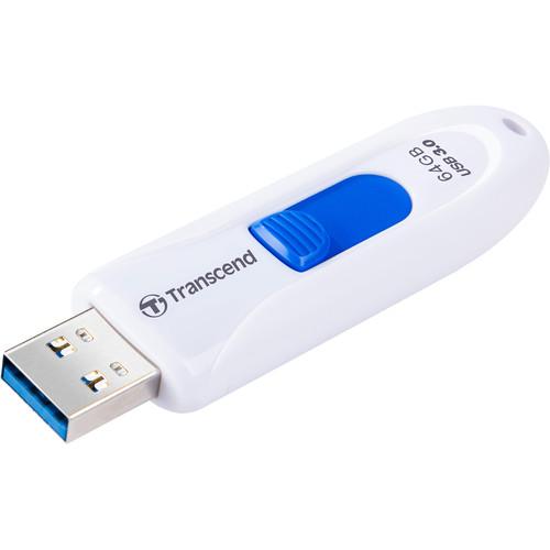Transcend 8GB JetFlash 790 USB 3.0 Flash Drive (White), Transcend, 8GB, JetFlash, 790, USB, 3.0, Flash, Drive, White,