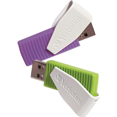 Verbatim 8GB Store 'n' Go Swivel USB 2.0 Flash Drive 98426