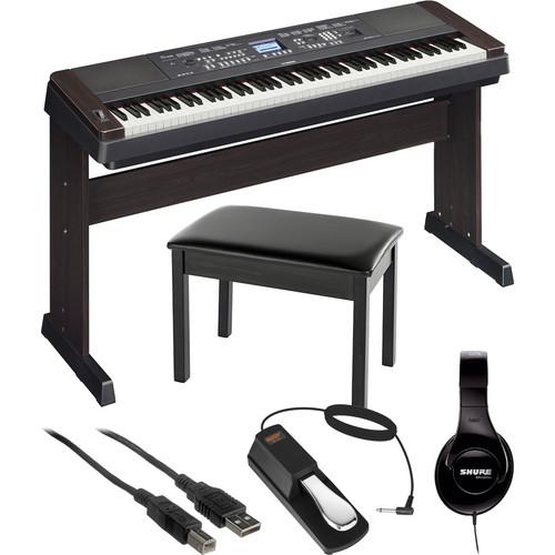 Yamaha DGX-650 Portable Grand Digital Piano Essentials Bundle, Yamaha, DGX-650, Portable, Grand, Digital, Piano, Essentials, Bundle