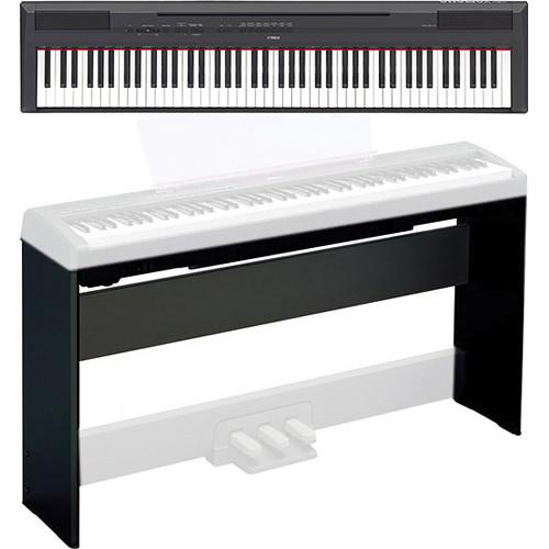 Yamaha P-115 88-Key Digital Piano & Matching Stand Bundle, Yamaha, P-115, 88-Key, Digital, Piano, &, Matching, Stand, Bundle