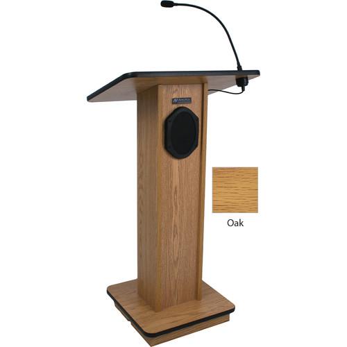 AmpliVox Sound Systems Elegant Wood Elite Lectern S355-WT