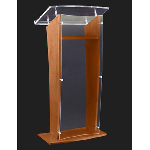 AmpliVox Sound Systems Wood and Clear Acrylic Floor SN350006