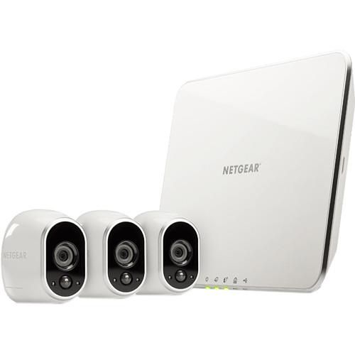 arlo Wire-Free Security System with 3 720p VMS3330-100NAS