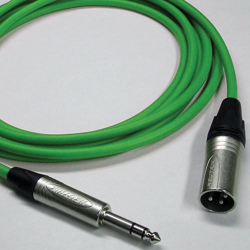 Canare Starquad XLRM-TRSM Cable (Brown, 3') CATMXM003BRN