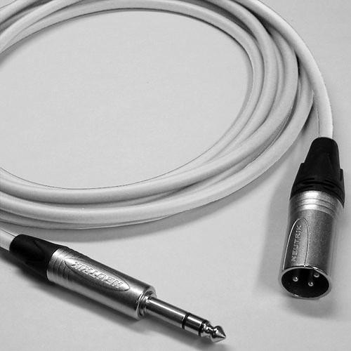 Canare Starquad XLRM-TRSM Cable (Brown, 3') CATMXM003BRN